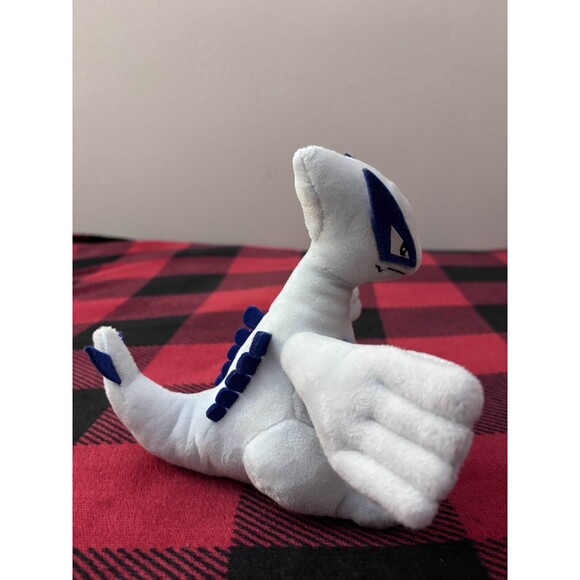 2019 Pokemon Center Pokemon Fit Sitting Lugia Plush 6" with Tags Japan Import - Picture 2 of 9